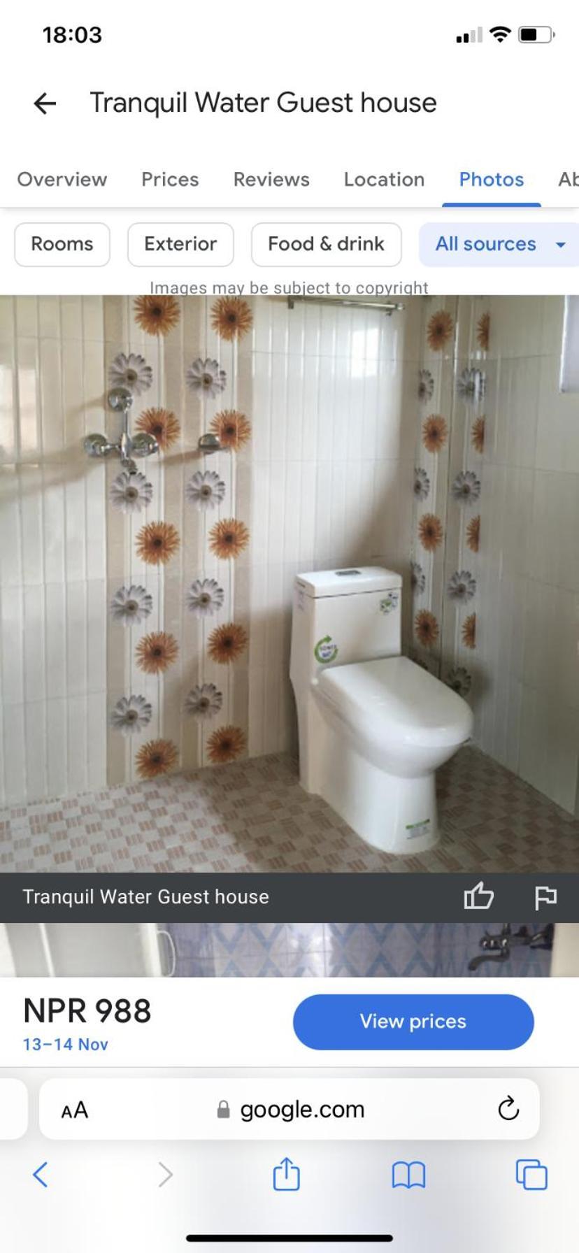 Tranquil Water Guest House Pokhara Exteriör bild